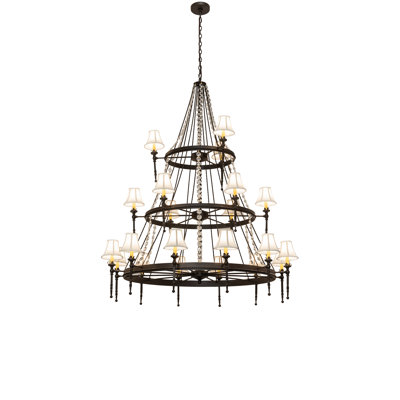 Rustic Lodge 21 - Light Chandelier
