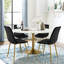 Chaise d'appoint en velours Heffron-2069286182
