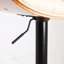 Tabourets de bar en bois cintré noyer Mid Century-2104651921