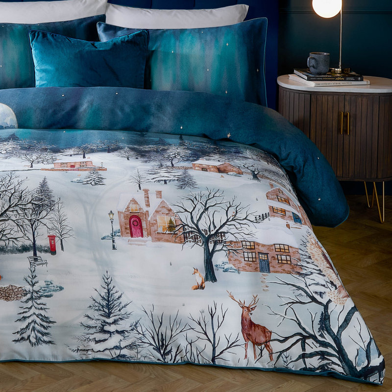 Starlight Cotton No Pattern Duvet Cover Set with Pillowcases, Kingsize  Duvet Cover Set + 2 King Pillowcases