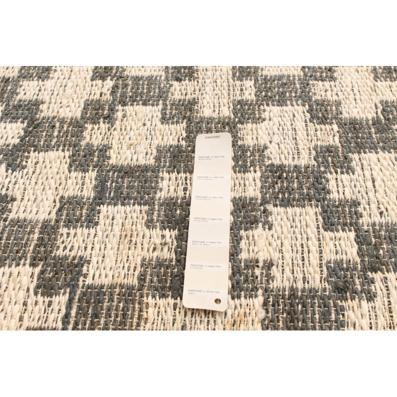Tapis oriental en jute tissé à la main Mulvihill