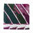 Tropical Leaf Magenta Rectangle Tabletop Set