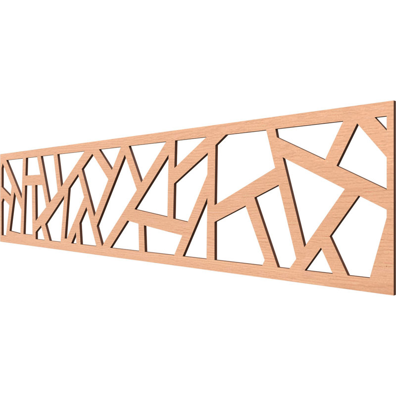 Moulure en bois Harrisburg, Aulne, H 10 po x l 46,75 po x P 0,25 po