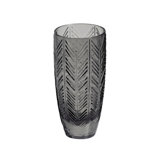 Missoni Champagne Glasses ZIG ZAG Set Of 6 Amber 11 Oz, Diam. 2.5", H 5.5"