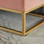 Banc de rangement rembourré en velours Margarete-1758722507