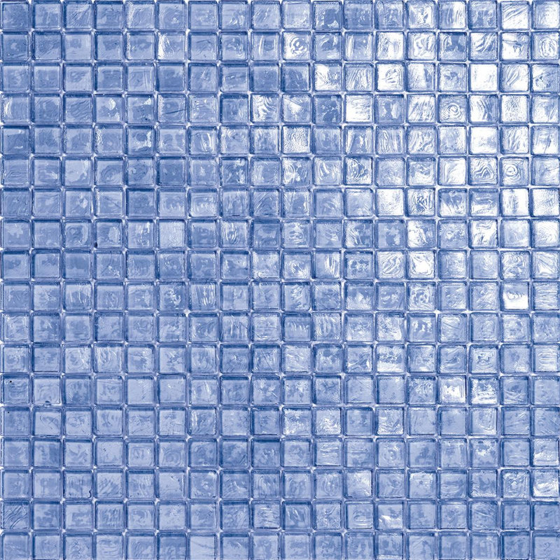 Carribean 5/8" x 5/8" Glass Mosaic