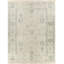 Tapis oriental vert sauge / olive clair / blanc à tissage plat Wensley-1881283611