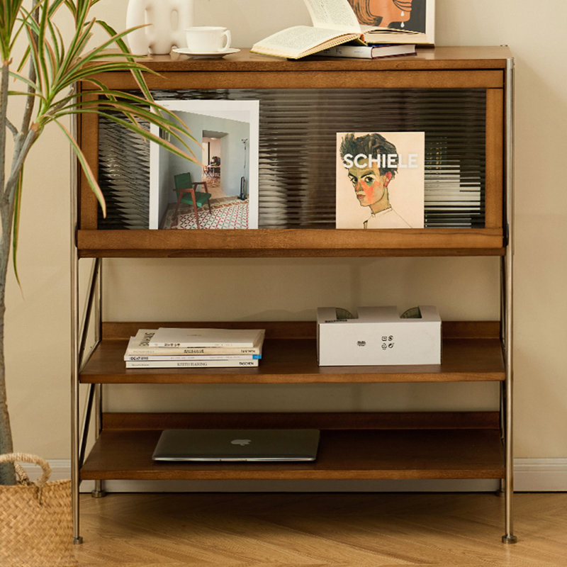Brown Solid wood Display Cases