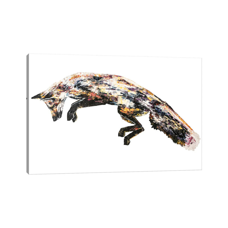 Ledmans Gift by Becksy - Painting on Canvas, Wrapped Canvas, 20.32cm H x 30.48cm W x 1.91cm D