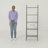 Jabari 67.7" H x 22" W Metal Ladder Bookcase-1842680747