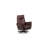 Luxor Genuine Leather Swivel Power Recliner-755939854