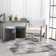 Chimene Lilith Modern Abstract Gray Rug