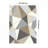 Large Area Rug 5 x 7 ft Anti-Skid and Tear-Resistant Floor Mat Modern