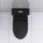 Bathroom Toilet In Matte Black, Dual Flush 1.1/1.6 , Advanced Flushing Performance Energy-124321992