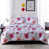 Motif floral rouge / blanc est en rupture de stock