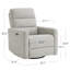 Mila Upholstered Rocking Swivel Power Recliner