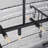 Whistler Modern 64.7" 12-Lights 4-Tier Large Oval Clear Glass Kitchen Island Black Chandelier-1652865207