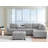 Luchiano 112" Wide Reversible Sofa & Chaise with Ottoman-1379093979
