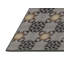 Tapis noir/gris à motifs-401534272
