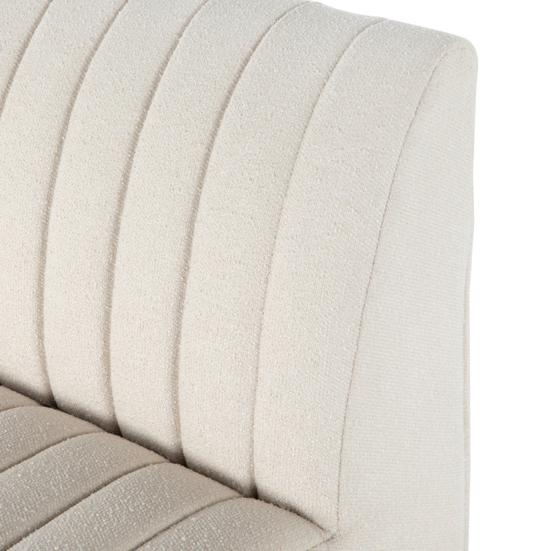 Grayson Upholstered Dining Chair, Capri Oatmeal Boucle