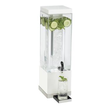 Willa Arlo Interiors Zimmerman 21 Lidded Drink Dispenser - Clear