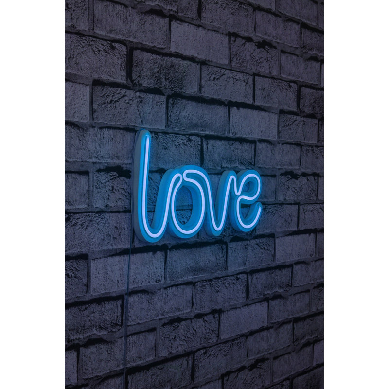 Waterproof Flexible Neon LED Strip Light, Blue, 14.6 x 7.5 x 0.8 inches | IP67 Rated, 12V DC, 8W-10W per Meter | PVC Foam Template, Built-in Wall Hanging System, Perfect for Decorative Lighting & Home Decor