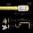 1-1/8 Inch  Adjustable Single Window Curtain Rod Set-5420383
