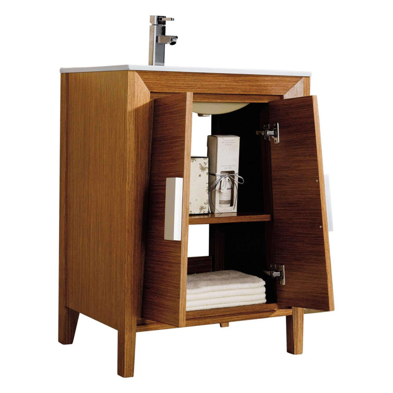 Ensemble de meuble-lavabo simple 24 po Heyer, Blé