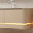 Modern light luxury cream style bathroom cabinet