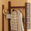 Vintage Solid Wood Hall Tree Rack-129020167
