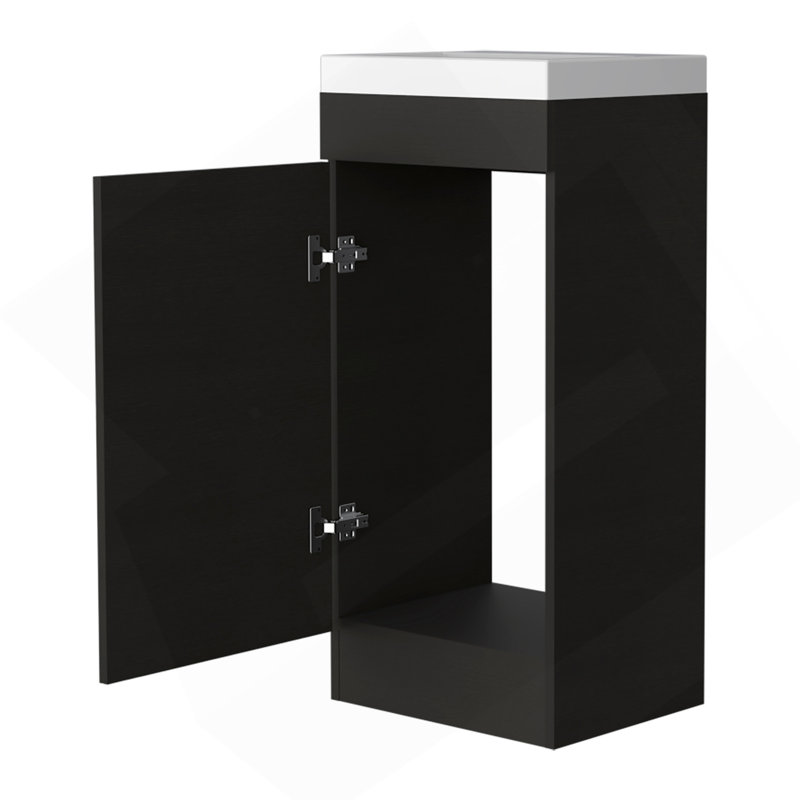 Meuble-lavabo rectangulaire Wenge