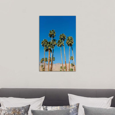 Palm Springs Palms IV by Bethany Young - Wrapped Canvas Print