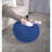 Ottoman Pouf, Knitted Cotton Round Floor Cushion | Navy Blue | Cotton-361532470