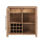 Weekender Solid Wood Bar Cabinet