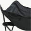 2 chaises de camping d'extérieur pliables / portatives, sac de transport, noir