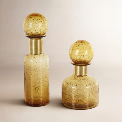 Glass Decorative Jar