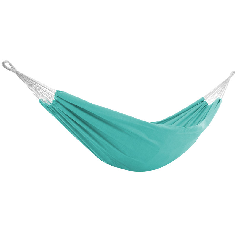 Hamac double en Sunbrella brésilien Vivere Lewes (capacité de 450 lb), Bleu