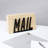 Afshin MAIL Cutout Metal Letter Holder