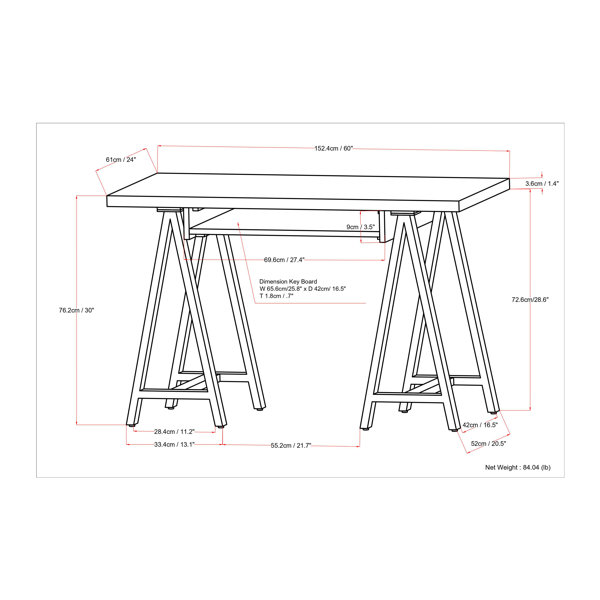 Dimensions du produit