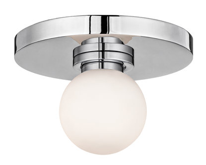 Taft 1 Light Wall Sconce, Polished Chrome