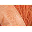 Velvet Lumbar Pillow w/ Feather Trim-663441243