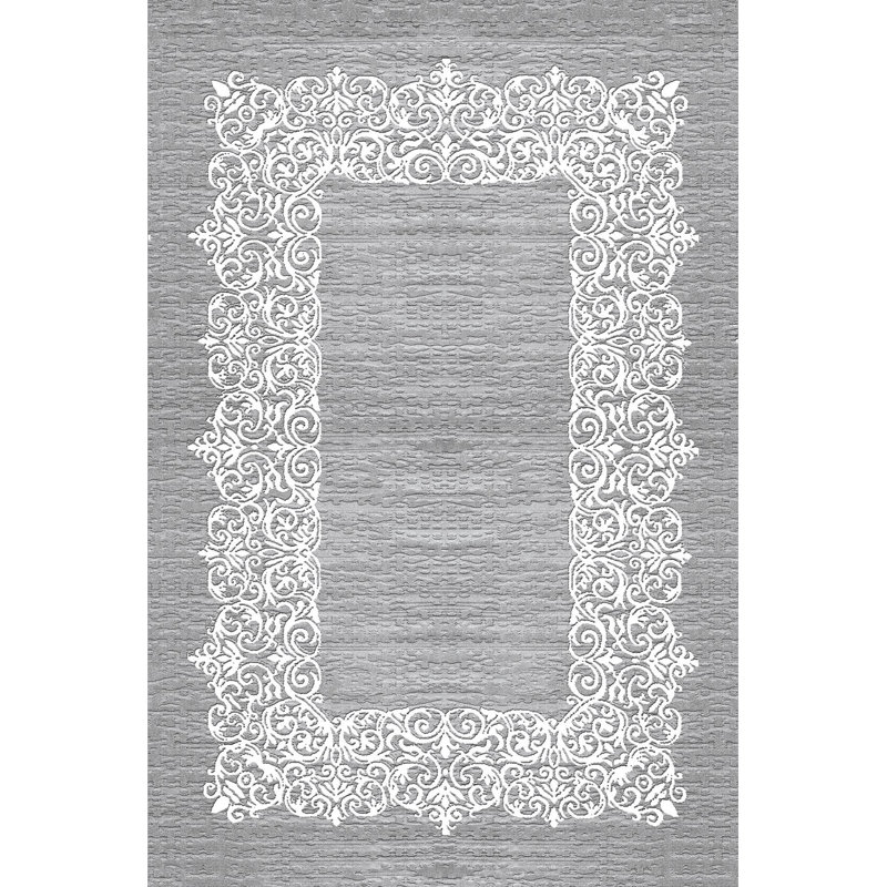 Premium Woven Area Rug, 5.9 x 9.2 Feet | 100% Polyester, 650 g/m² | Antibacterial, Non-Slip PVC Dot Underside, 0.3 in Pile Height | Machine Washable, 3D Digital Printing | Perfect for Living Room & Bedroom Decor