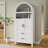 70.9" H Arched Display Cabinet-1215480806
