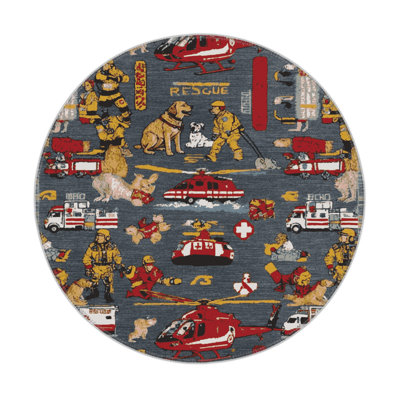 Tapis intérieur et extérieur gris Transport