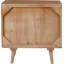 Alice 2 - Drawer Solid Wood Nightstand
