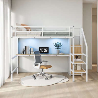 Lit mezzanine double Mangano Kids