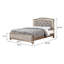 Stutz 4 Piece Bedroom Set in Metallic Platinum-336454619