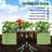 17" Tall 9 In 1 Modular Metal Outdoor Raised Garden Bed-1184879069
