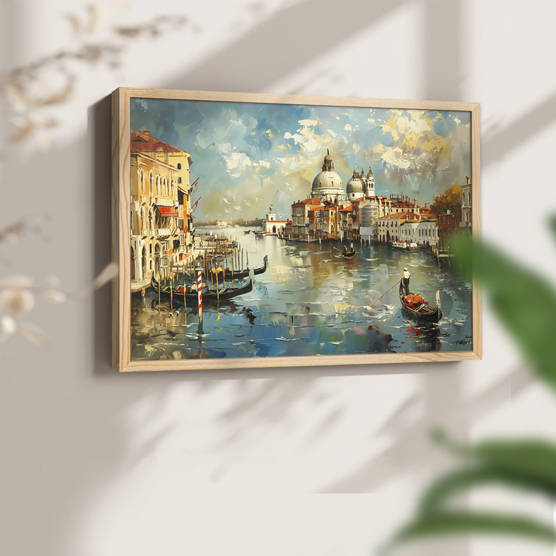 Nautical Series-CCIX -Framed Print - Restickable, Natural, 22" H x 28" W