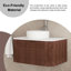 30 po Meuble-lavabo mural élégant et élégant avec tiroir